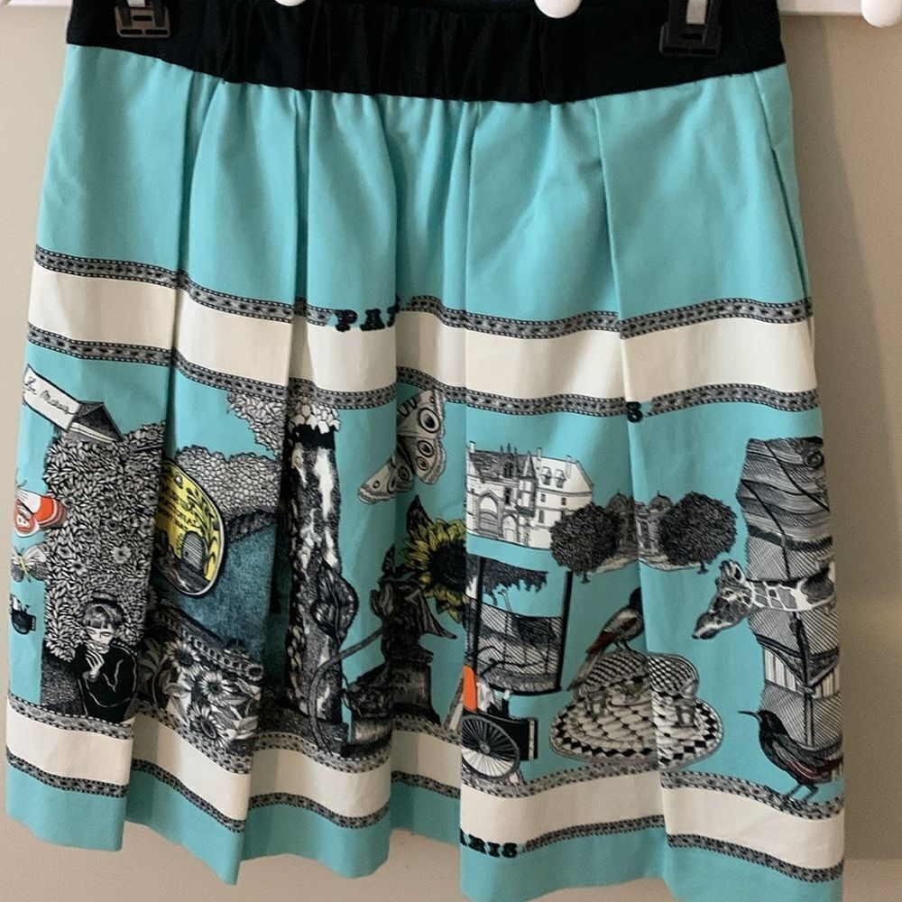 Anthropologie Drawing by Florence Balducci skirt - Picture 2 of 4